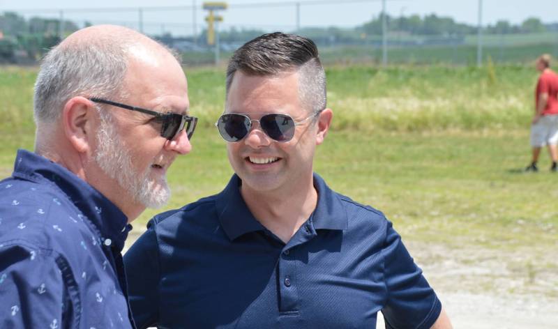 US Rep. Zach Nunn in a photo from 2019.