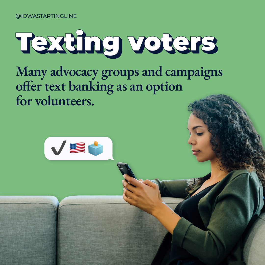 Texting voters