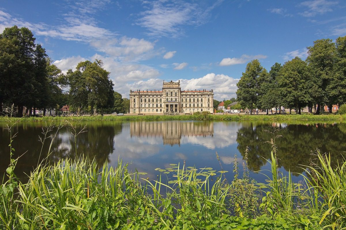 Ludwigslust Palace in Ludwigslust, Germany.
