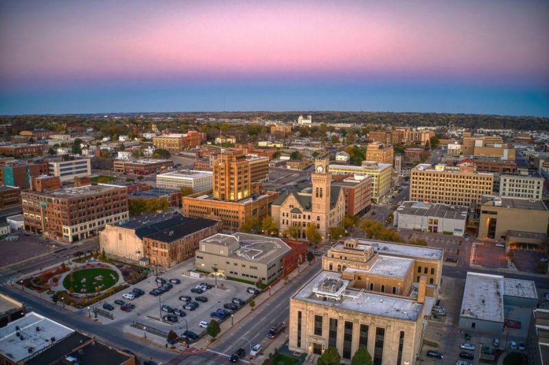 the sioux city skyline