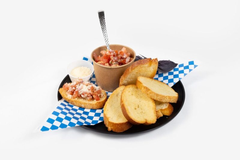 bruschetta is one of the must-try items at the 2025 iowa state fair.