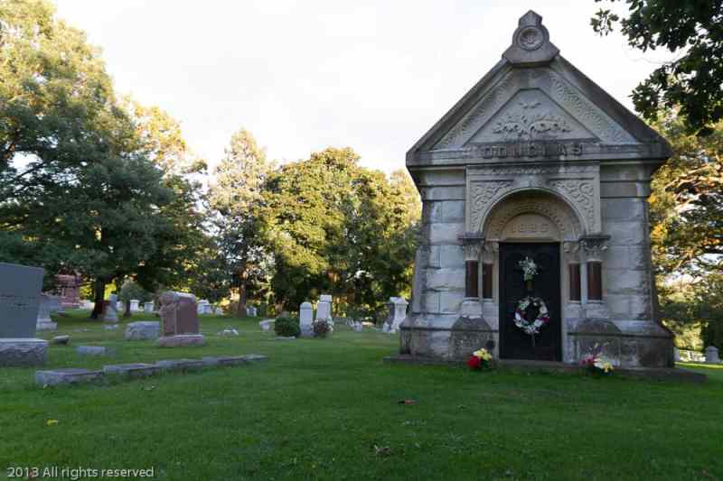 Oak Hill Cemetery is believed to be home to—and haunted by—a young girl named Tillie.