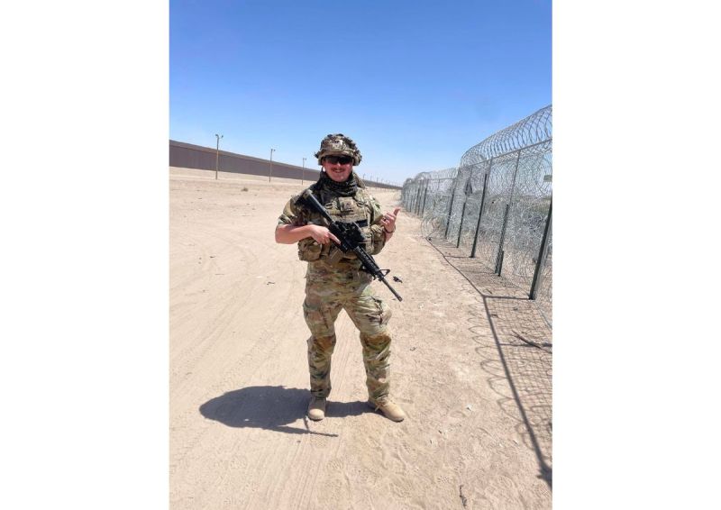 William “Nate” Howard was identified as one of the Iowa National Guard members killed in an “ISIS attack” in Syria Dec. 13, 2025. (Photo posted by Meskwaki Nation Police Department Facebook page)